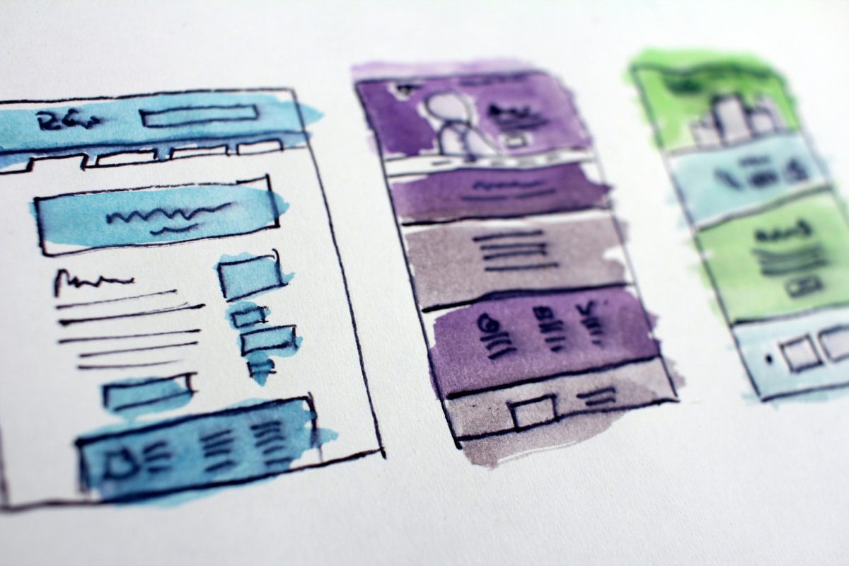 Custom website design approach