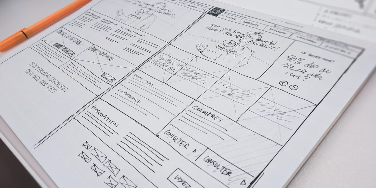 Modern Singapore web design interface showcasing sleek and innovative digital layouts.