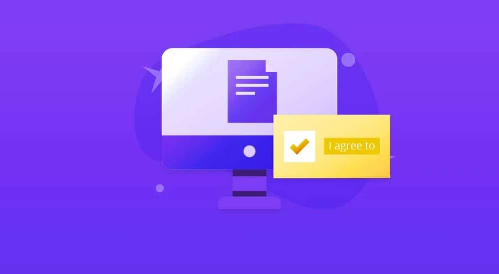 Cookie consent request