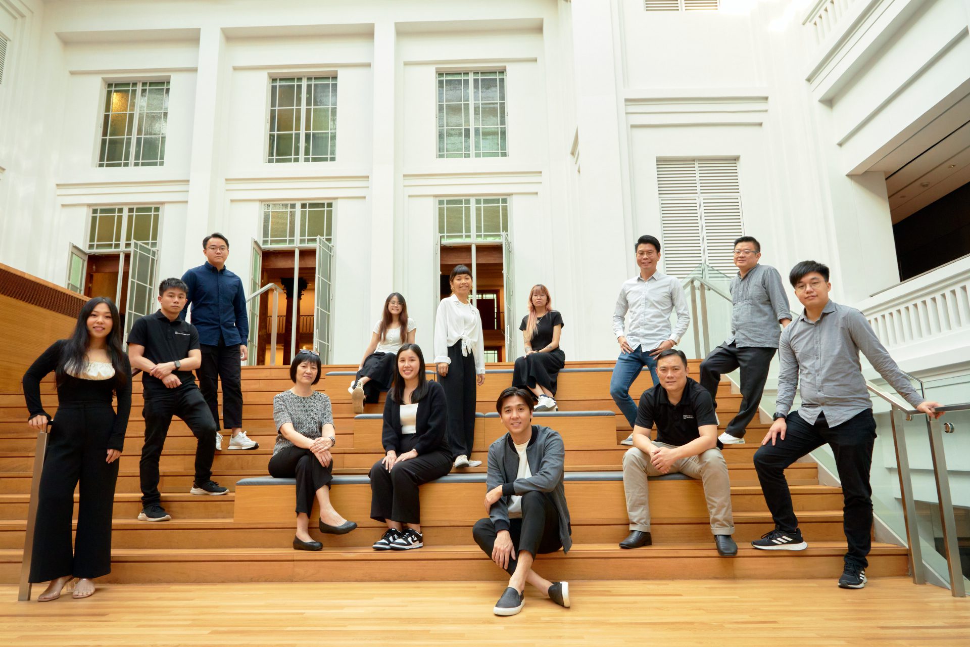 Modern web design office in Singapore with creative workspace ambiance