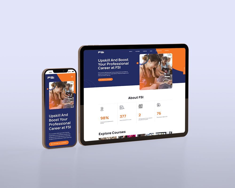 Fei Siong website design