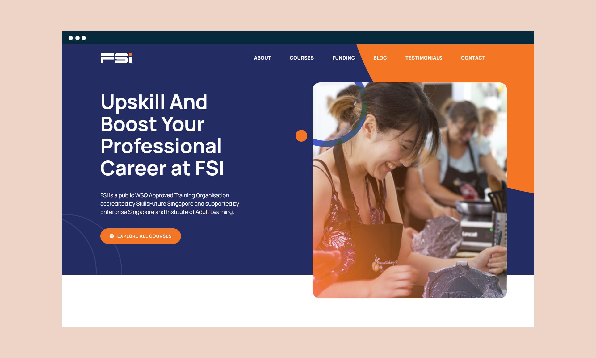 Fei Siong website design
