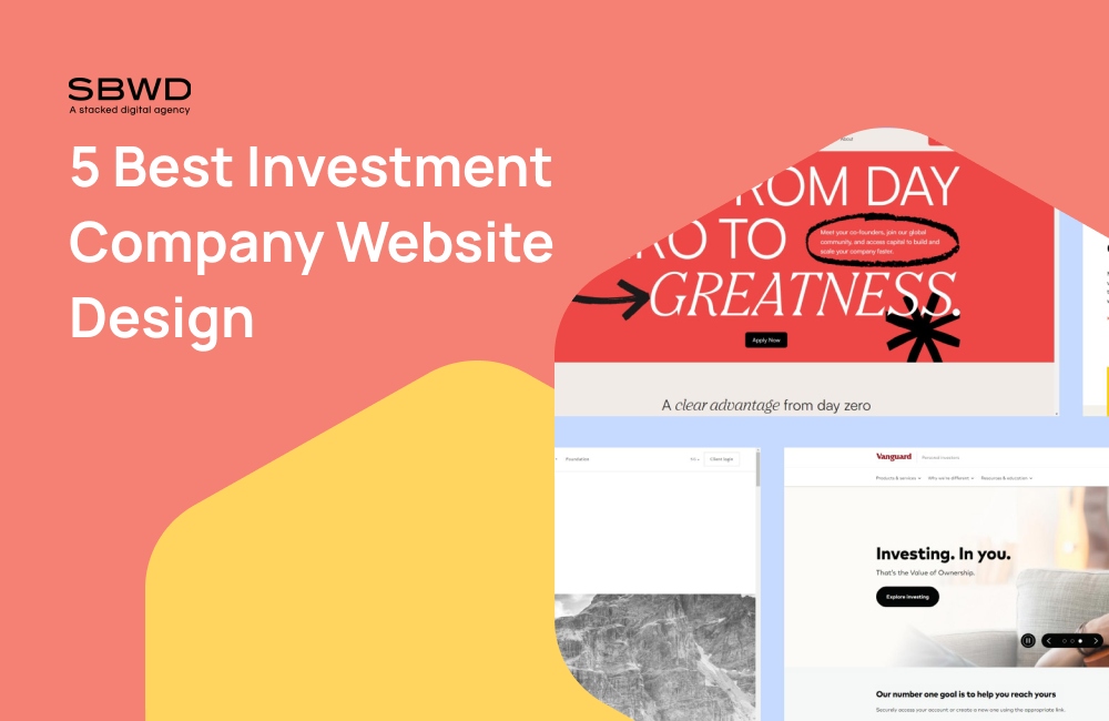 Design inspirations from top investment companies for San Bernardino websites.