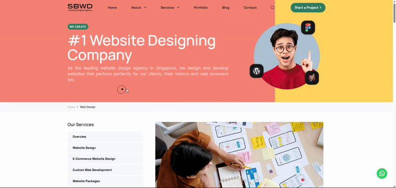 Singapore-based web design expert developing tailored digital solutions.