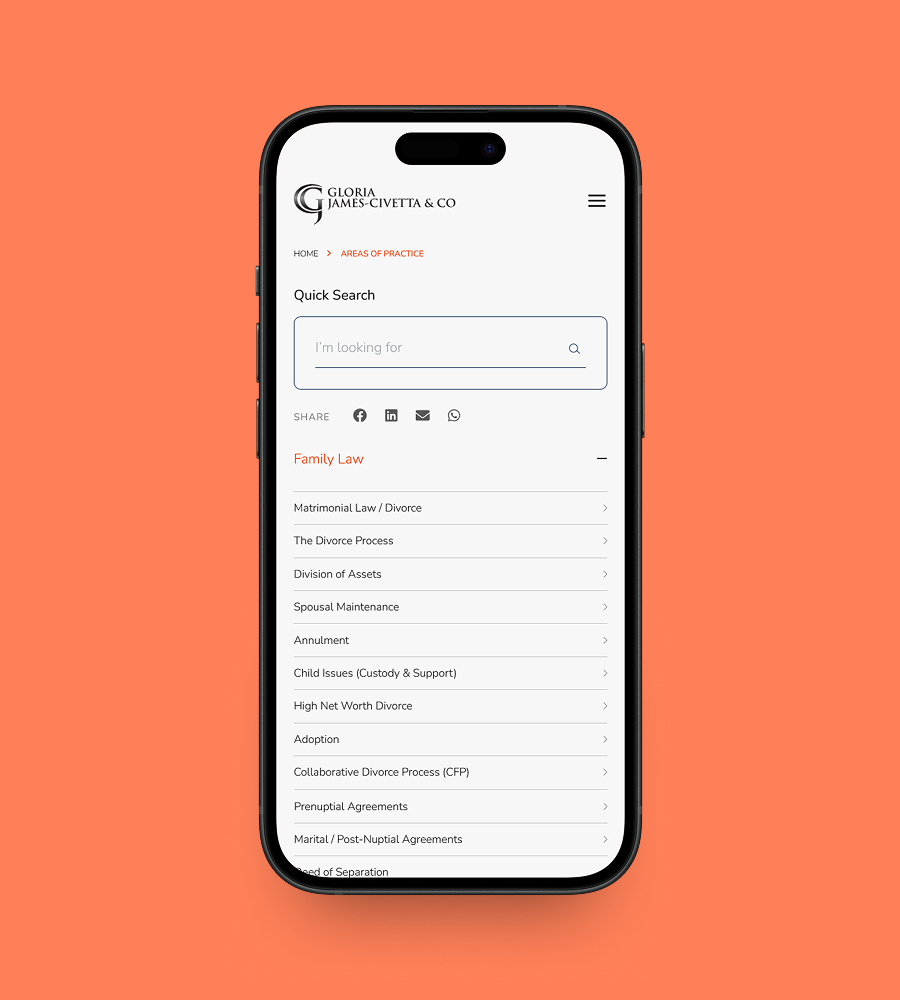Modern Singapore web design showcasing responsive features on a mobile layout.